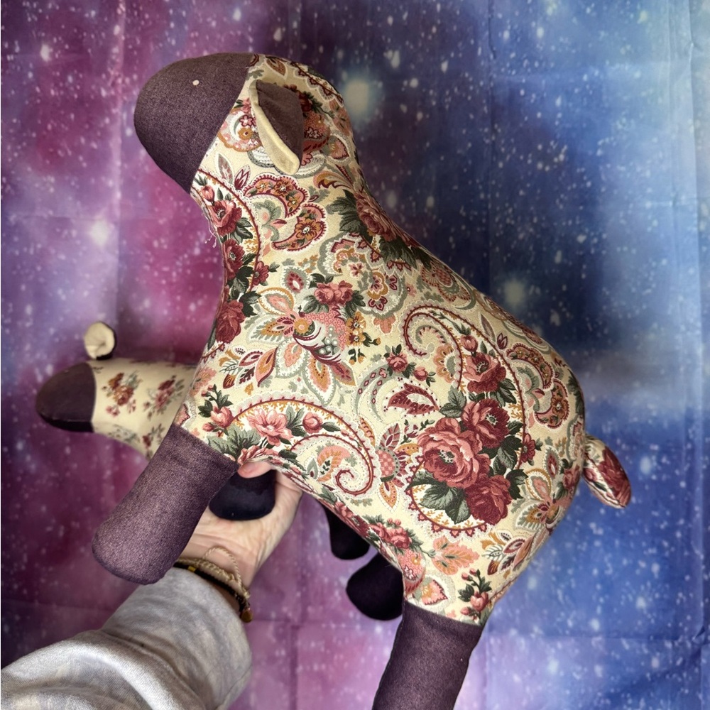 Vintage stuffed plush pattern Sheep/lambs - Picture 4 of 4